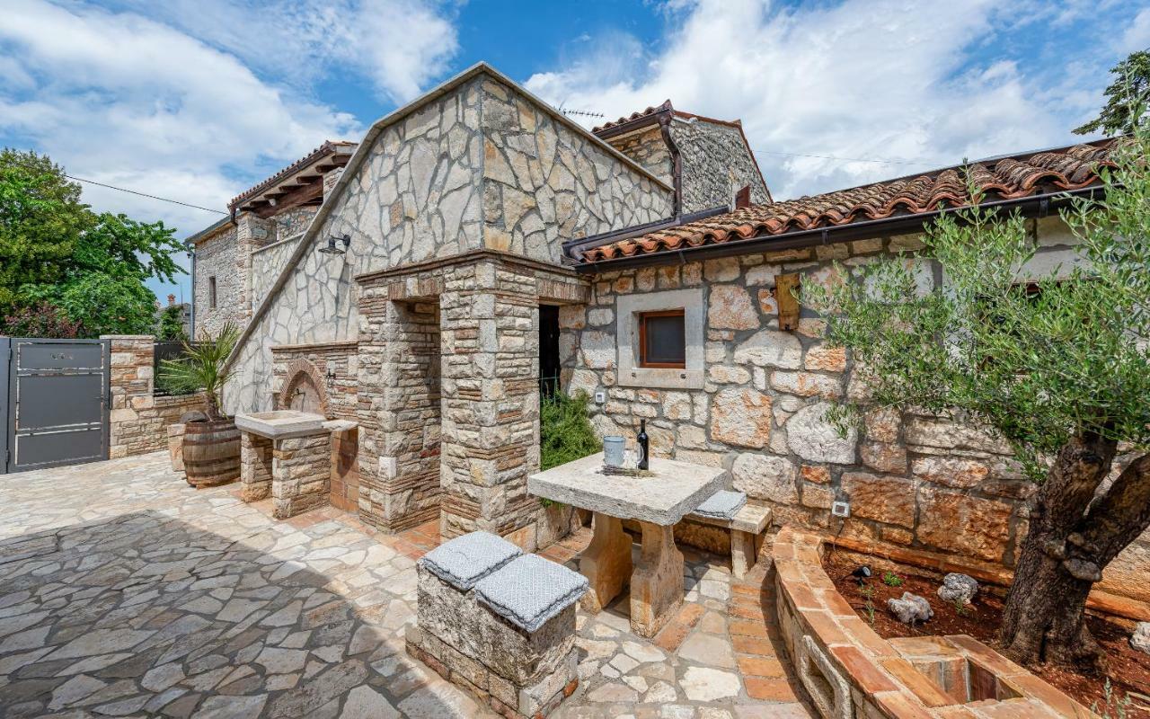 Casa Di Roccia Villa Marcana Bagian luar foto